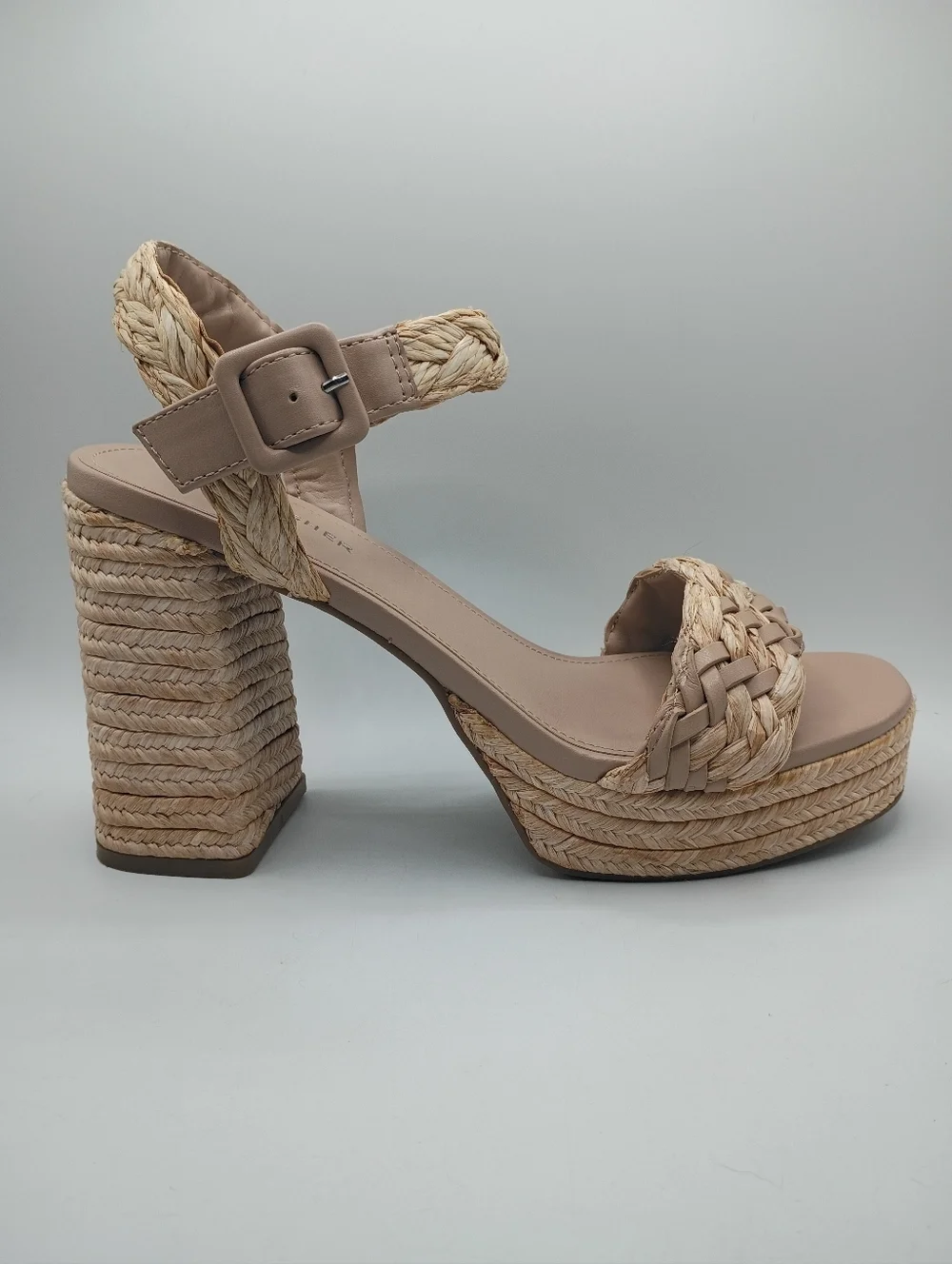 Marc Fisher Seclude Woven Platform Block Heel Sandals